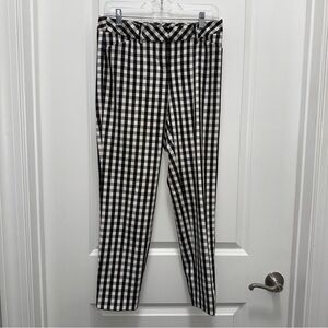 Express Like New! Gingham Print Editor Dress Pant